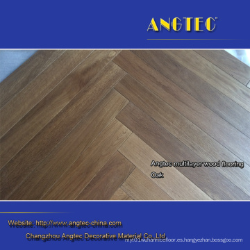 Suelo de parquet de espiga Pisos de madera de ingeniería